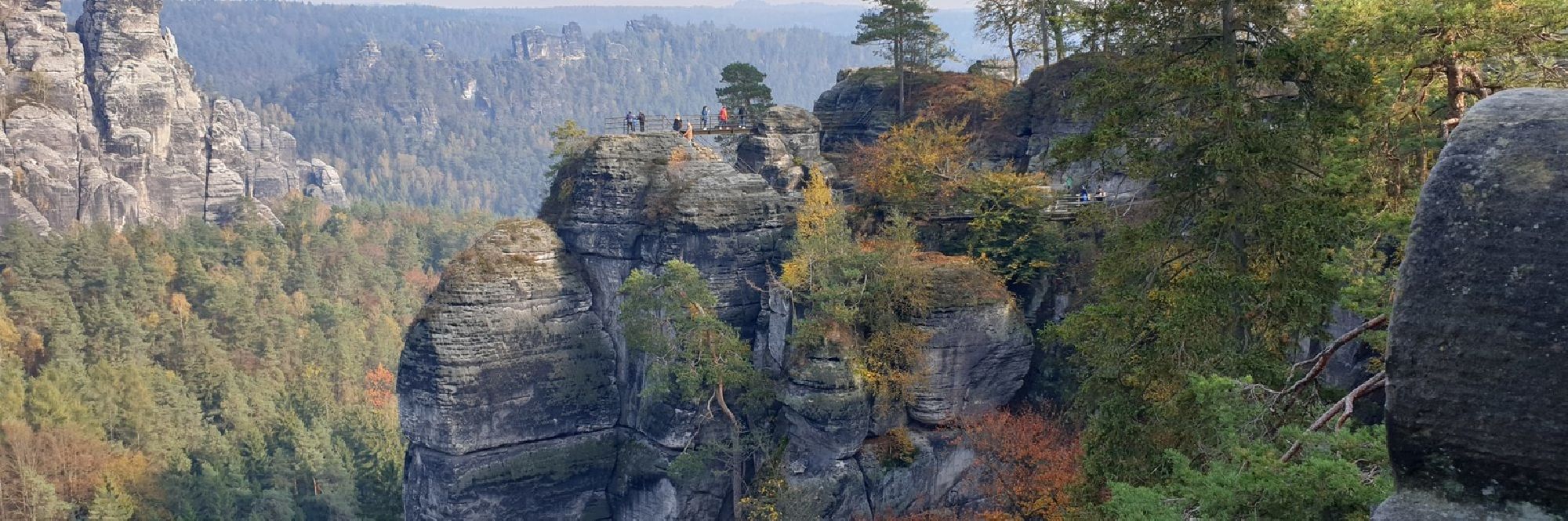 Felsformationen Elbsandsteingebirge