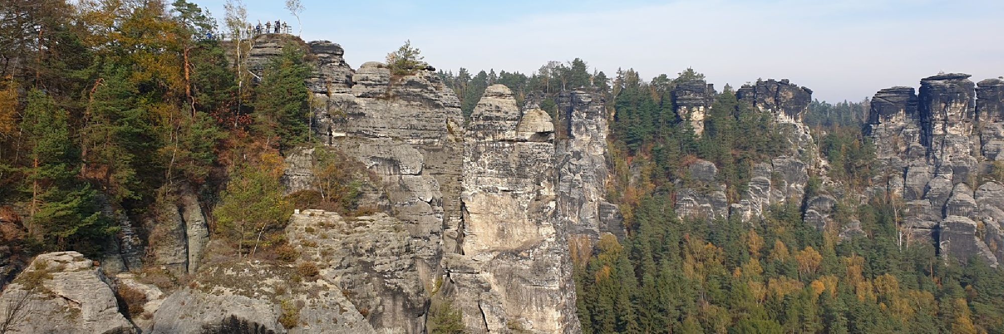 Felslandschaft Osterzgebirge