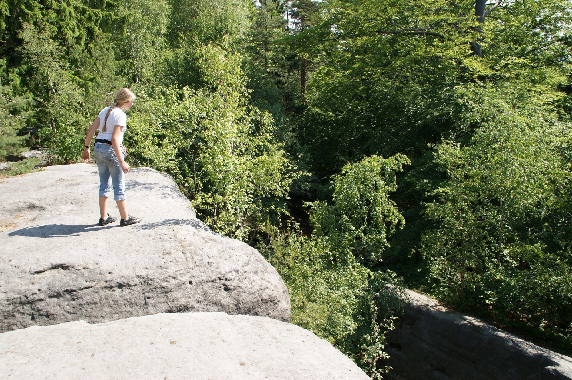 Felsplateau im Felslabyrinth