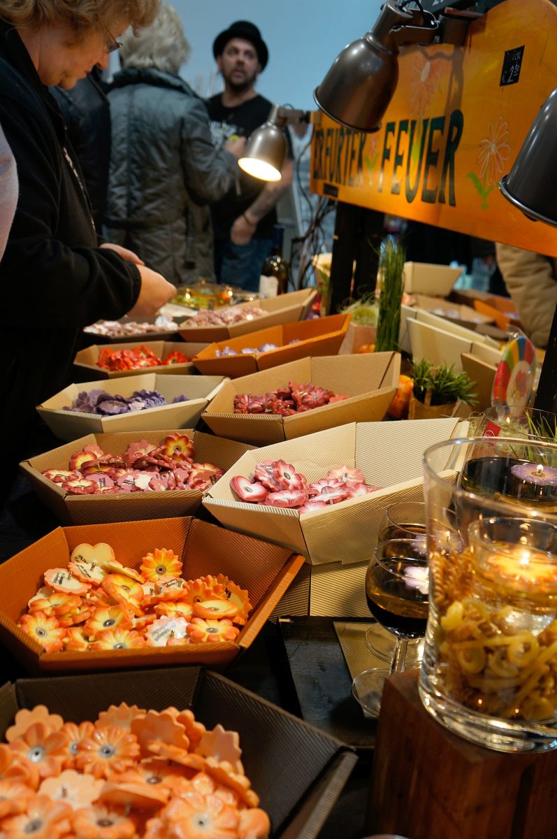 Erfurter Feuerblumen zur Messe Chemnitz