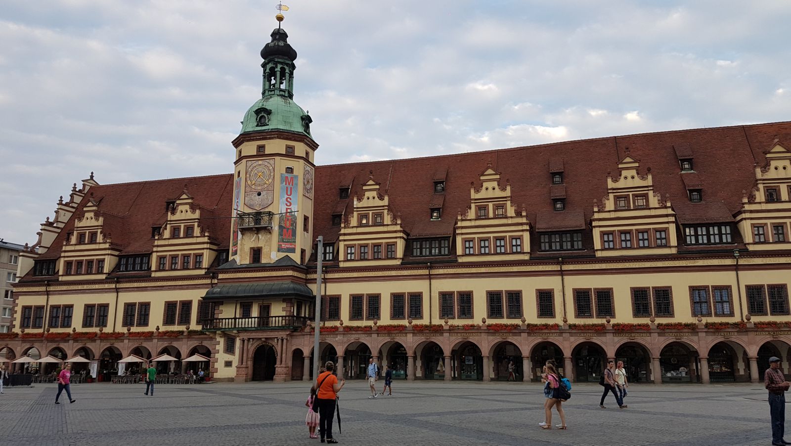 Rathaus von Leipzig
