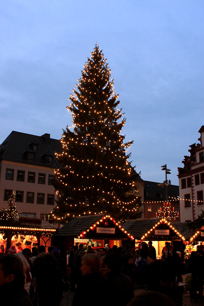 Weihnachtsbaum Chemnitzer Weihnachtsmarkt